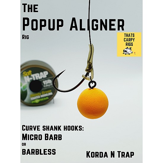 Popup Aligner Rigs - Korda N Trap