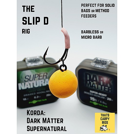 Slip D Rigs - Solid PVA Bag Slip D Rigs - Solid PVA Bag