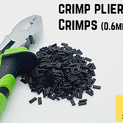 Crimp Tool - (compatible with 0.6mm & 0.7mm double barrel crimps) pliers