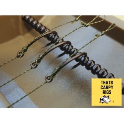 Snowman Hair Rigs - RidgeMonkey - Supple Braid (uncoated)