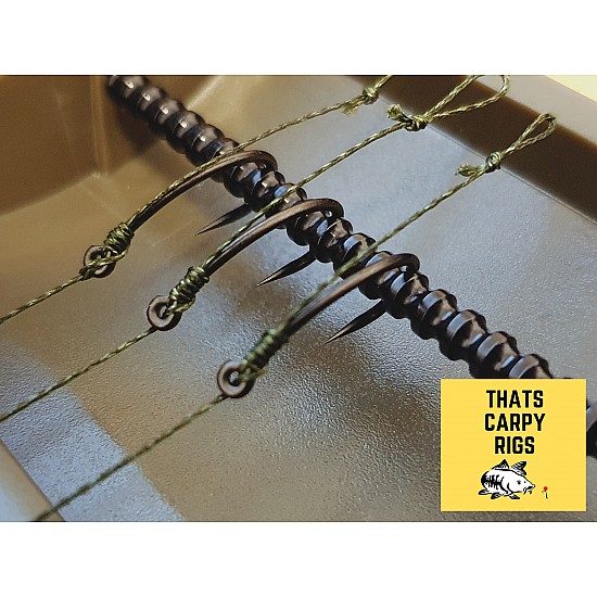 Snowman Hair Rigs - RidgeMonkey - Supple Braid (uncoated) Snowman Hair Rigs - RidgeMonkey - Supple Braid (uncoated)