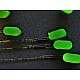0.6mm x 5mm Double Barrel Copper Crimps - Matt Black 0.6mm x 5mm Double Barrel Copper Crimps - Matt Black