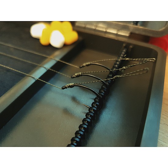 Snowman Hair Rigs - Nash/Gardner - Stiff Braid (uncoated) Snowman Hair Rigs - Nash/Gardner - Stiff Braid (uncoated)