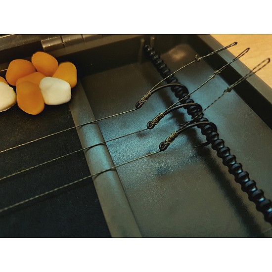 Snowman Hair Rigs - Nash/Gardner - Stiff Braid (uncoated) Snowman Hair Rigs - Nash/Gardner - Stiff Braid (uncoated)