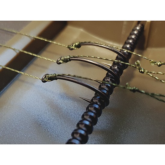 Snowman Hair Rigs - RidgeMonkey - Supple Braid (uncoated) Snowman Hair Rigs - RidgeMonkey - Supple Braid (uncoated)