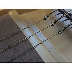 Snowman Hair Rigs - RidgeMonkey - Supple Braid (uncoated)