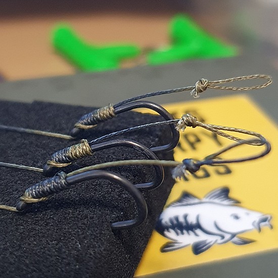 Solid PVA Bag Hair Rigs Solid PVA Bag Hair Rigs