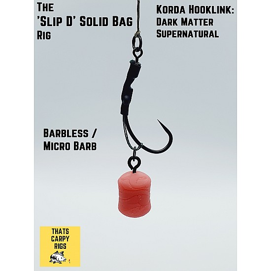 Solid PVA Bag - Slip D Ronnie Rigs Solid PVA Bag - Slip D Ronnie Rigs