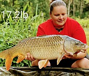 Gabby with a cracking 17.2lb Common