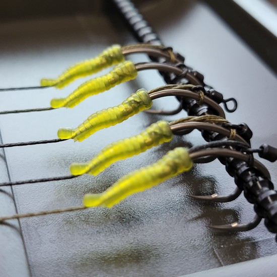 "The Lock" Solid PVA Bag  Slip D Rigs - inc. OMC Lock Hooks & OMC Aligners