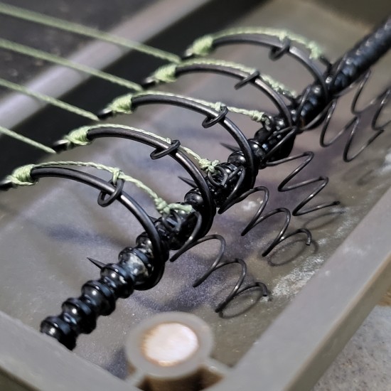 Blowback Meat Coil / Screw Rig - Uncoated Braid Blowback Meat Coil / Screw Rig - Uncoated Braid