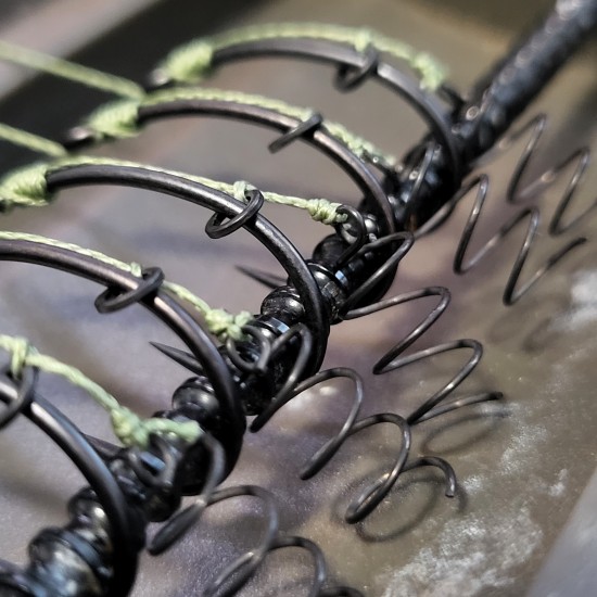 Blowback Meat Coil / Screw Rig - Uncoated Braid Blowback Meat Coil / Screw Rig - Uncoated Braid